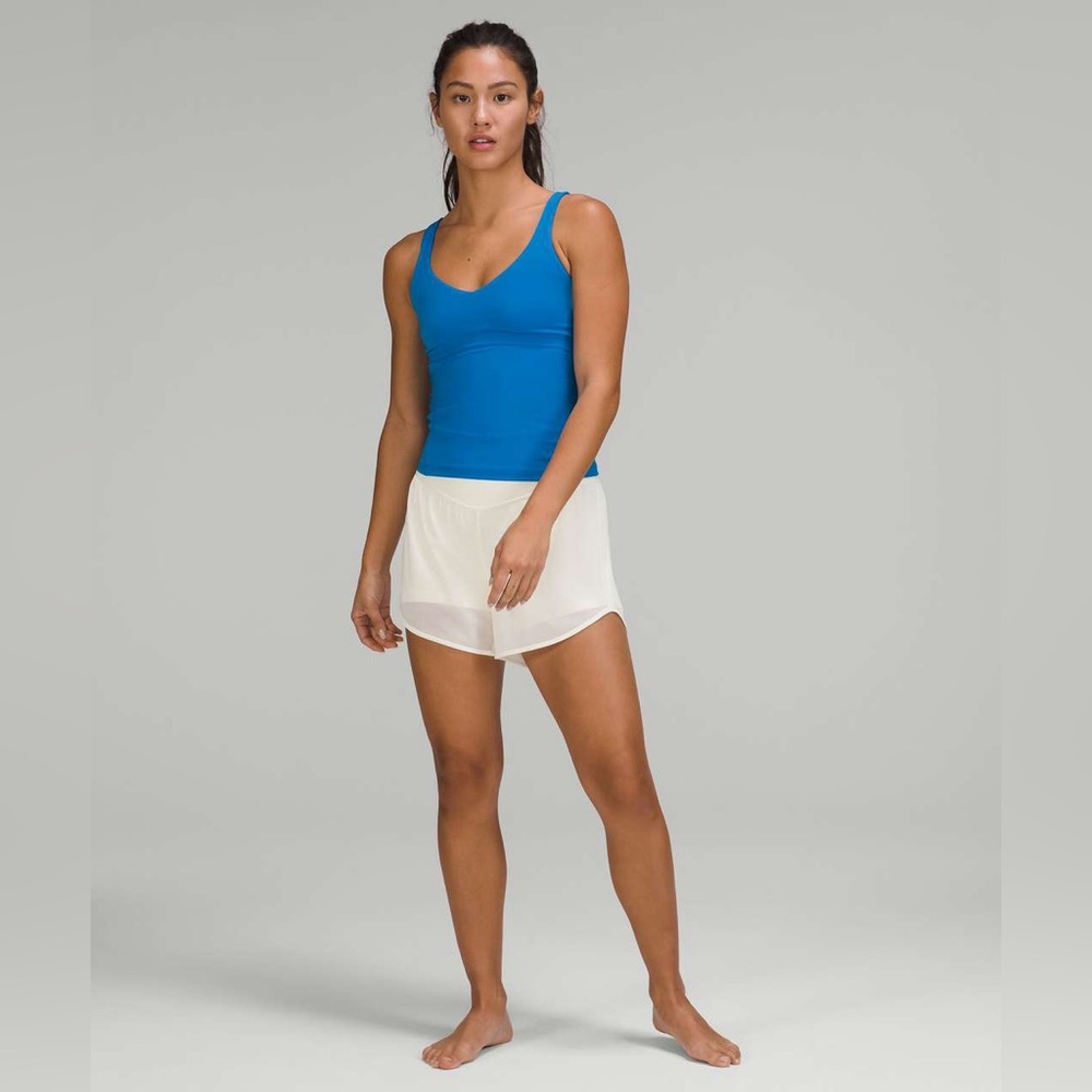 Lululemon Align Waist-Length Tank Top
Poolside bright kobalt blue shelf bra - Picture 3 of 11